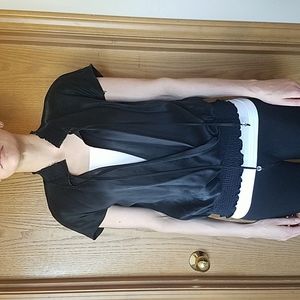 Flounce Small Drapey Blouse